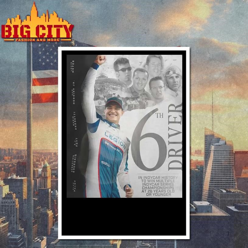 Alex Palou Montalbo 6th Driver In Indycar Shirt