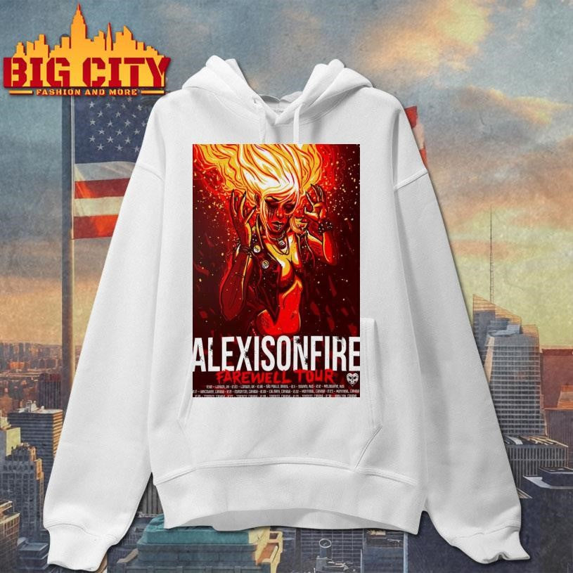 Alexisonfire Farewell Tour 2025 Poster Shirt