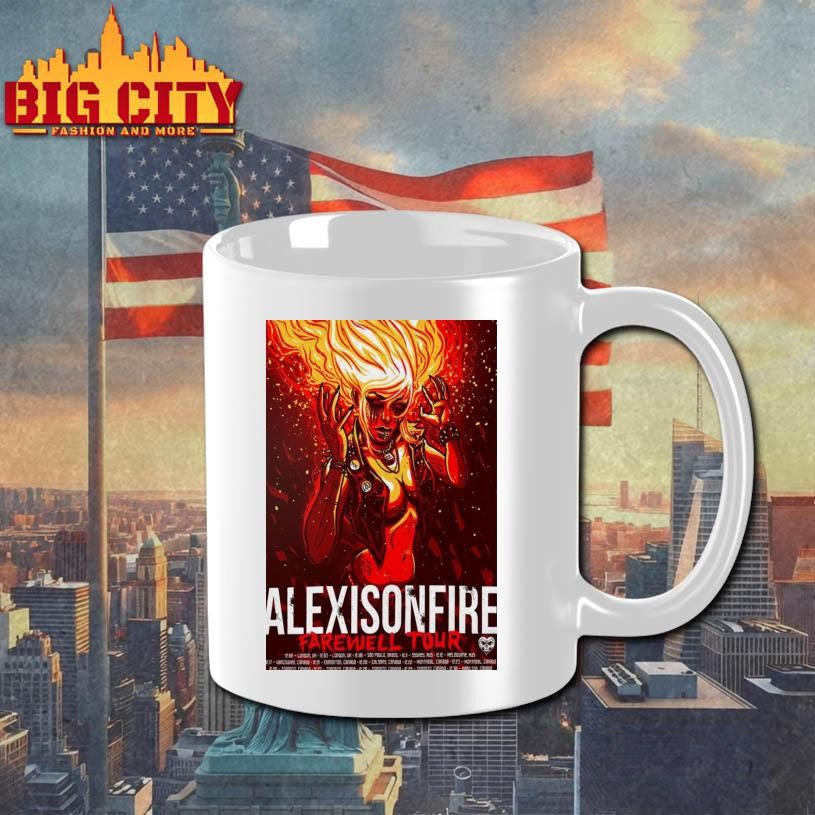 Alexisonfire Farewell Tour 2025 Poster Shirt