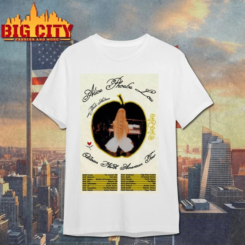 Alice Phoebe Lou Tour 2026 Poster shirt