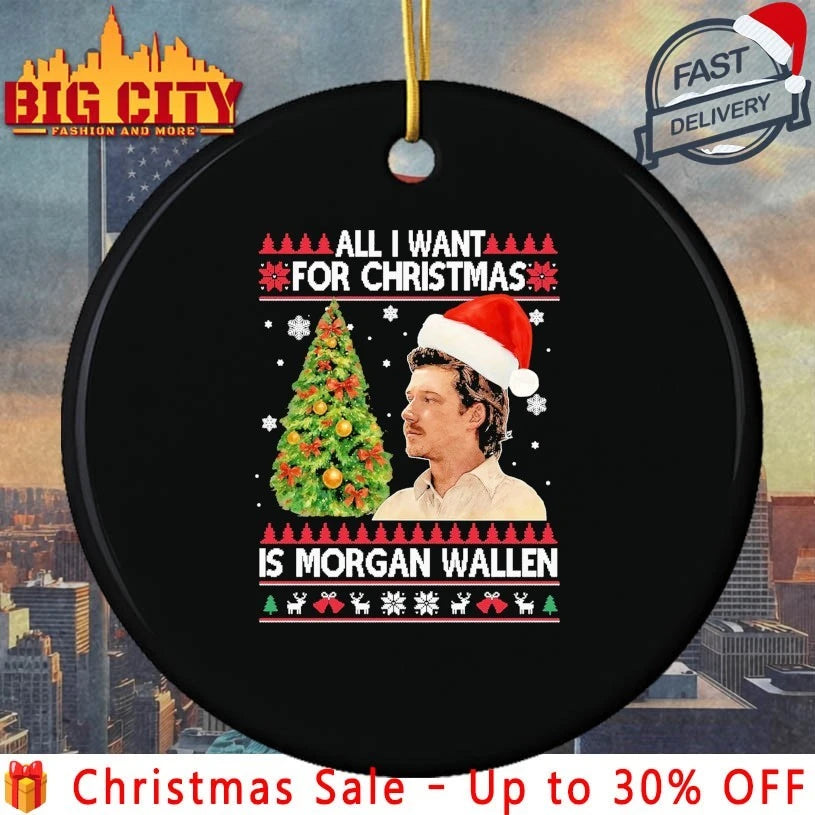 All I Want for Christmas Is Morgan Wallen Wallen Still The Problem Tour 2026 Ugly christmas shirt