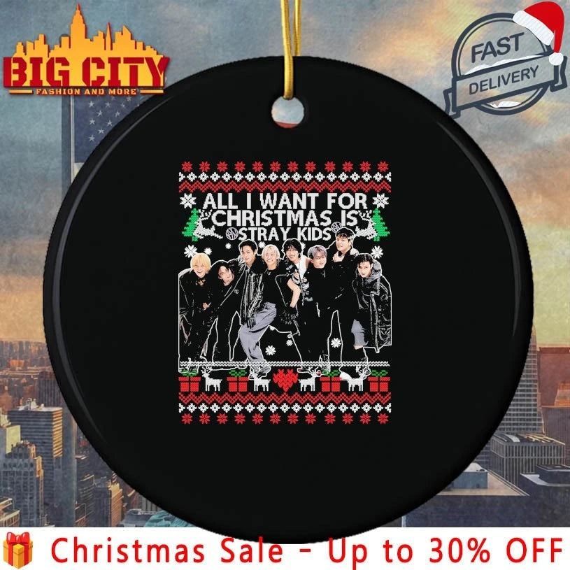 All I Want for Christmas Is Stray Kids Ugly christmas 2025 shirt