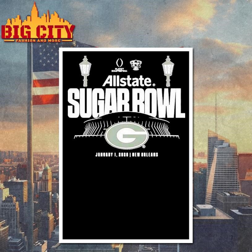 Allstate Sugar Bowl Georgia Bulldogs Playoff Quarterfinal 2026 Shirt