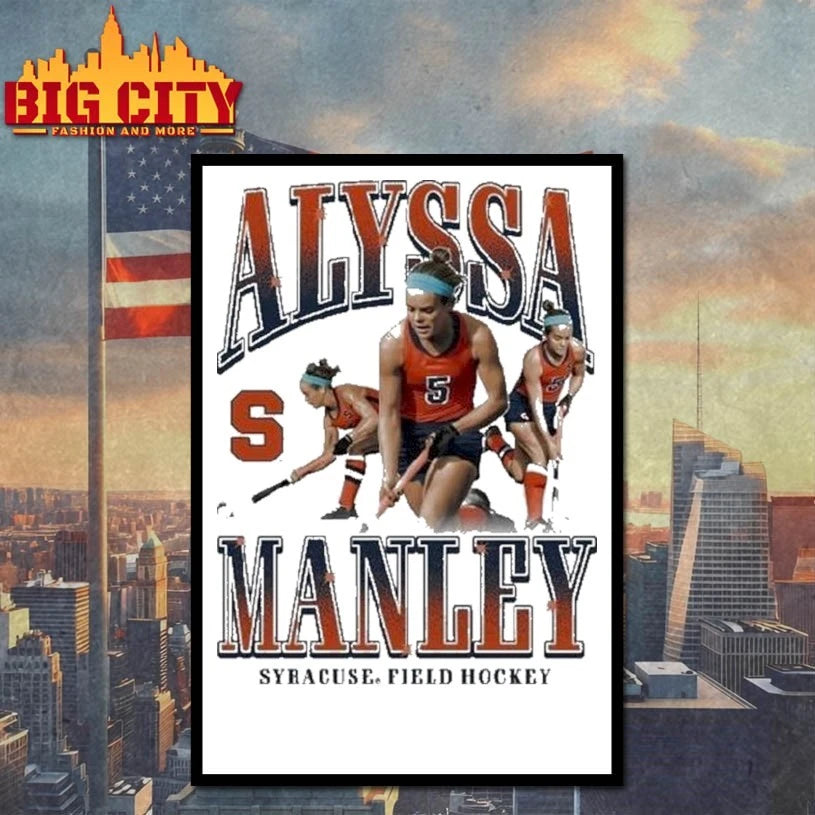 Alyssa Manley Syracuse Orange Field Hockey Player Shirt