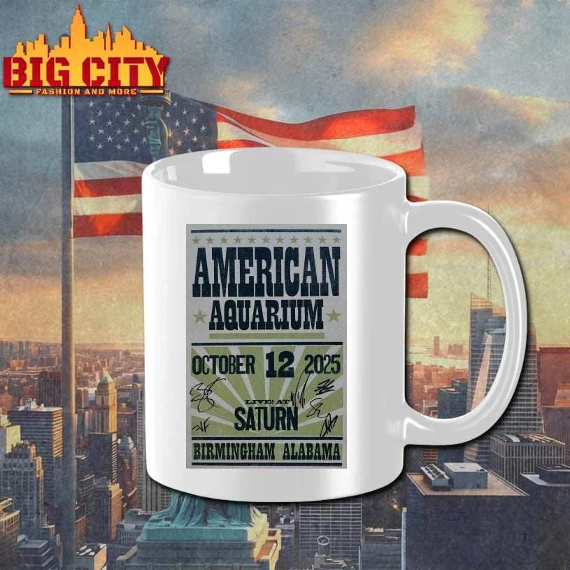 American Aquarium October 12 2025 Birmingham Alabama Poster Shirt