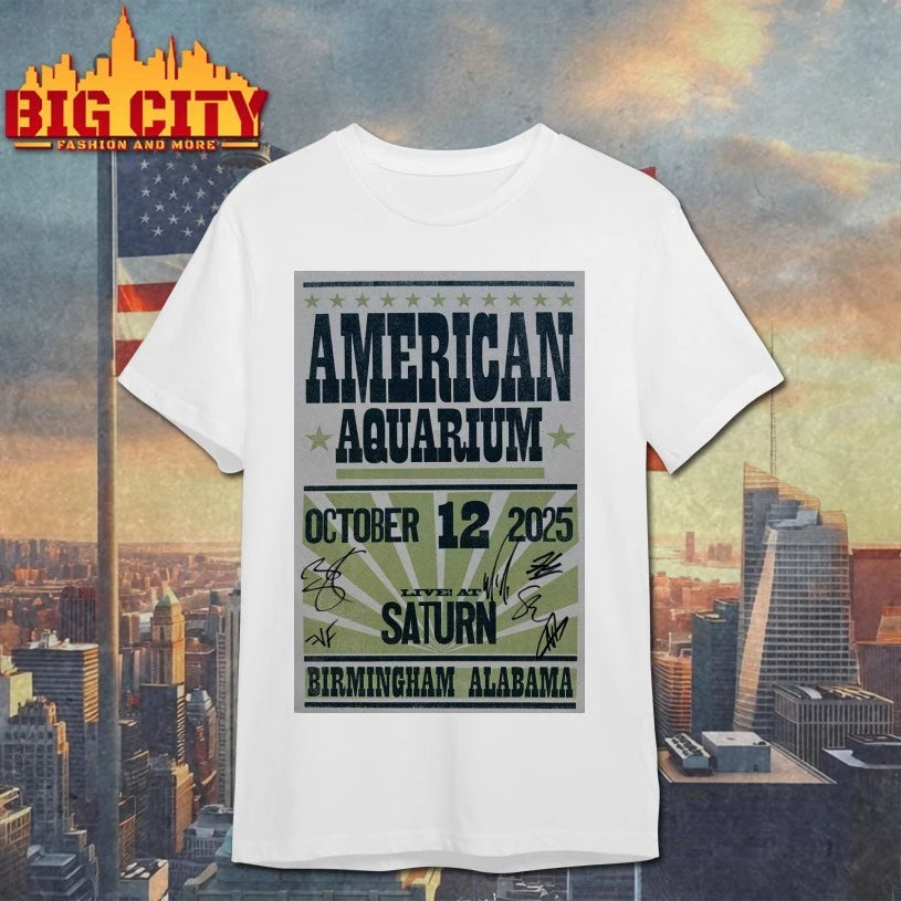 American Aquarium October 12 2025 Birmingham Alabama Poster Shirt