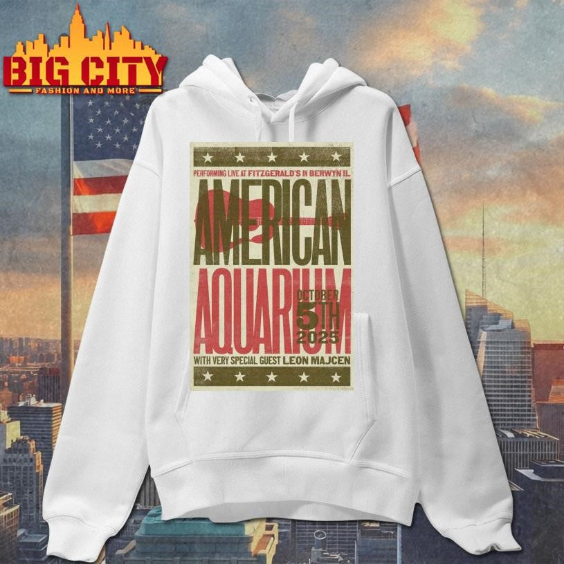 American Aquarium Tour Concert Poster 2025 shirt
