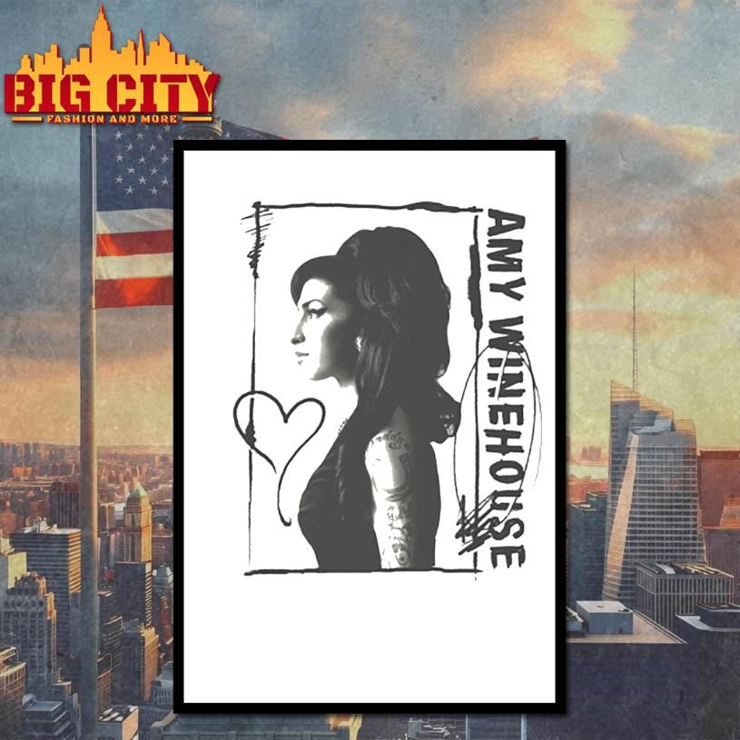 Amy Winehouse Side Profile New Shirt