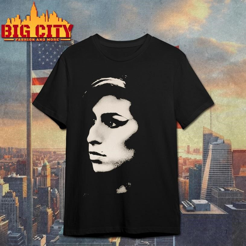 Amy Winehouse Tonal Pose New Shirt