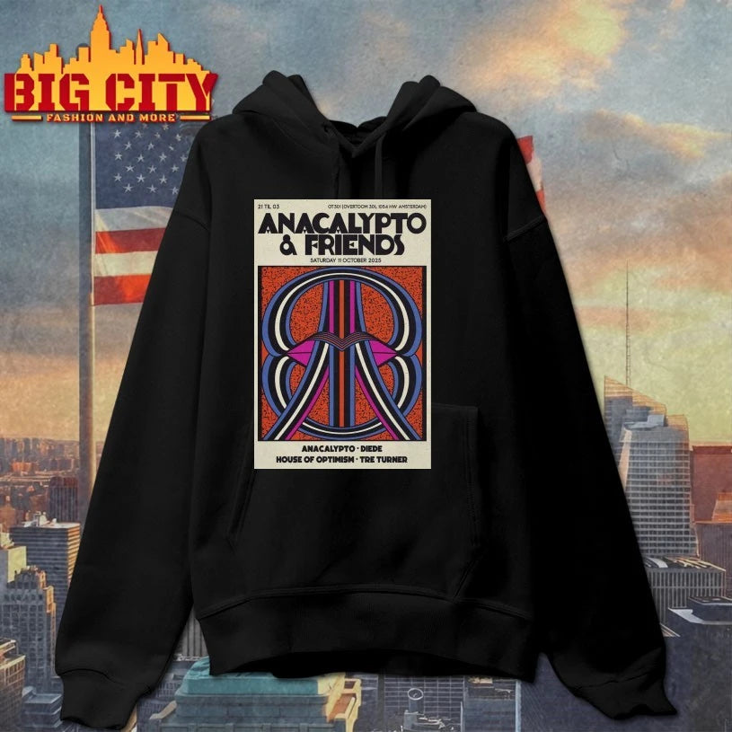 Anacalypto &amp; Friends Oct 11, 2025 OT301 Amsterdam Poster shirts