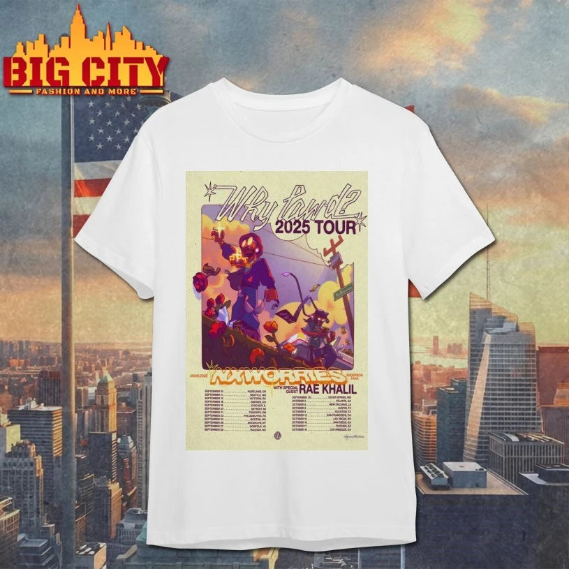 Anderson .Paak Why Lawd 2025 Tour Poster shirt