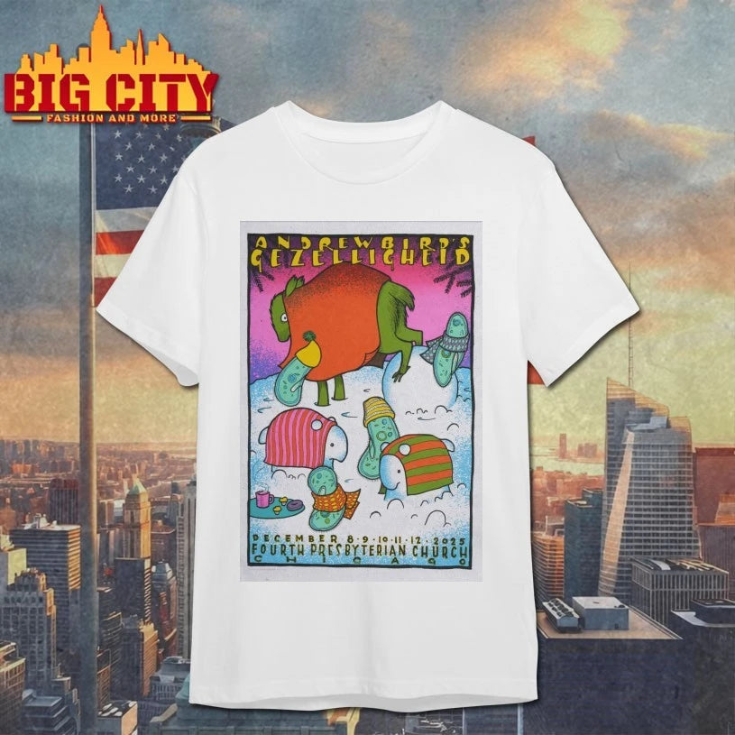 Andrew Bird In Chicago IL On Dec 8-12 2025 Poster shirt