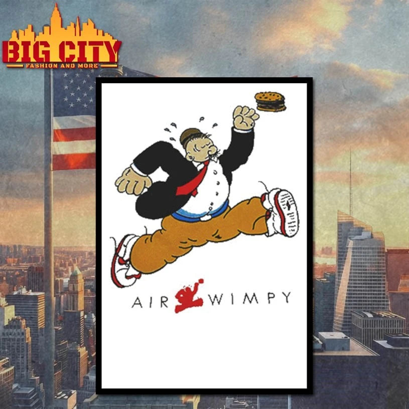 Andrew Garfield Popeye Air Wimpy shirt