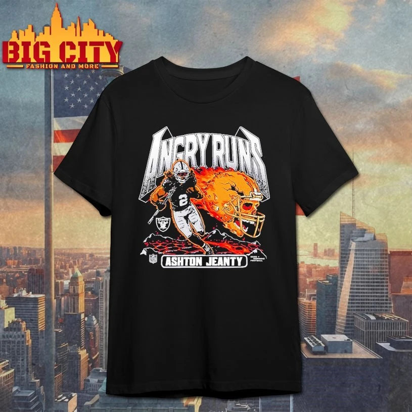 Angry Runs 2025 Raiders Ashton Jeanty shirt