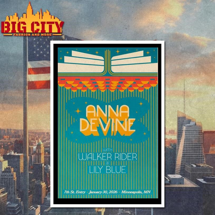 Anna Devine Jan 30 2026 In Minneapolis MN Poster Shirt