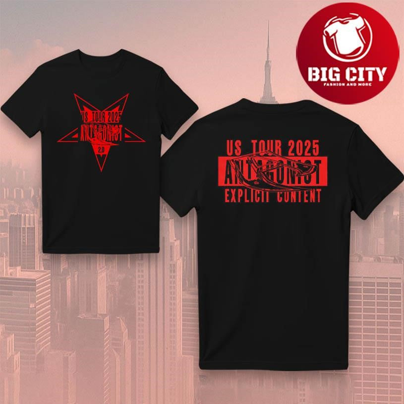 Antagonist Tour 2.0 Star Two Sided Shirt