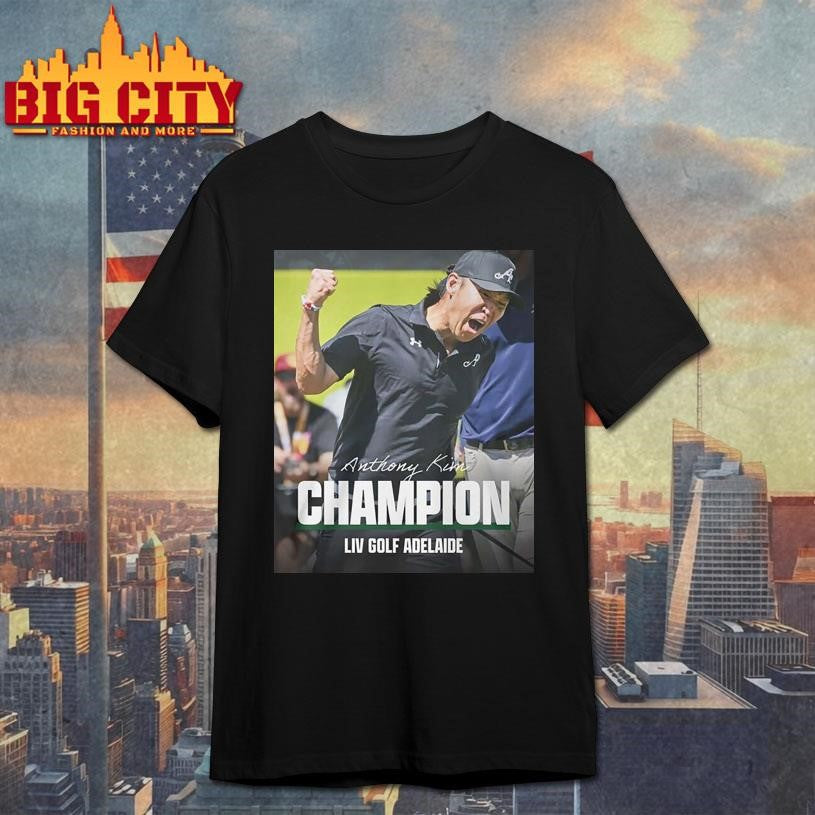 Anthony Kim LIV Golf Adelaide Champion 2026 Shirt