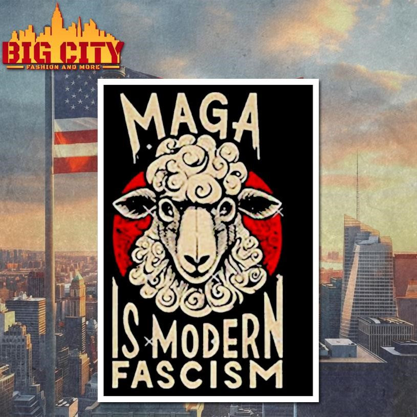 Anti Fascist Sheep Maga is modern fascism shirt