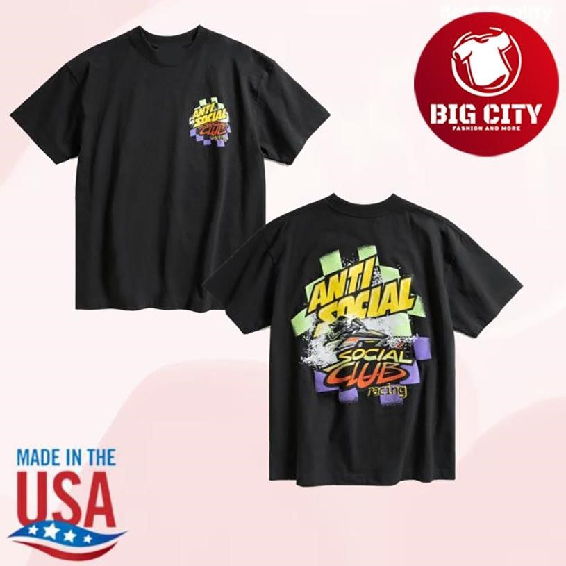 Anti Social Social Club Artic Snowmobile Two Sided Shirt