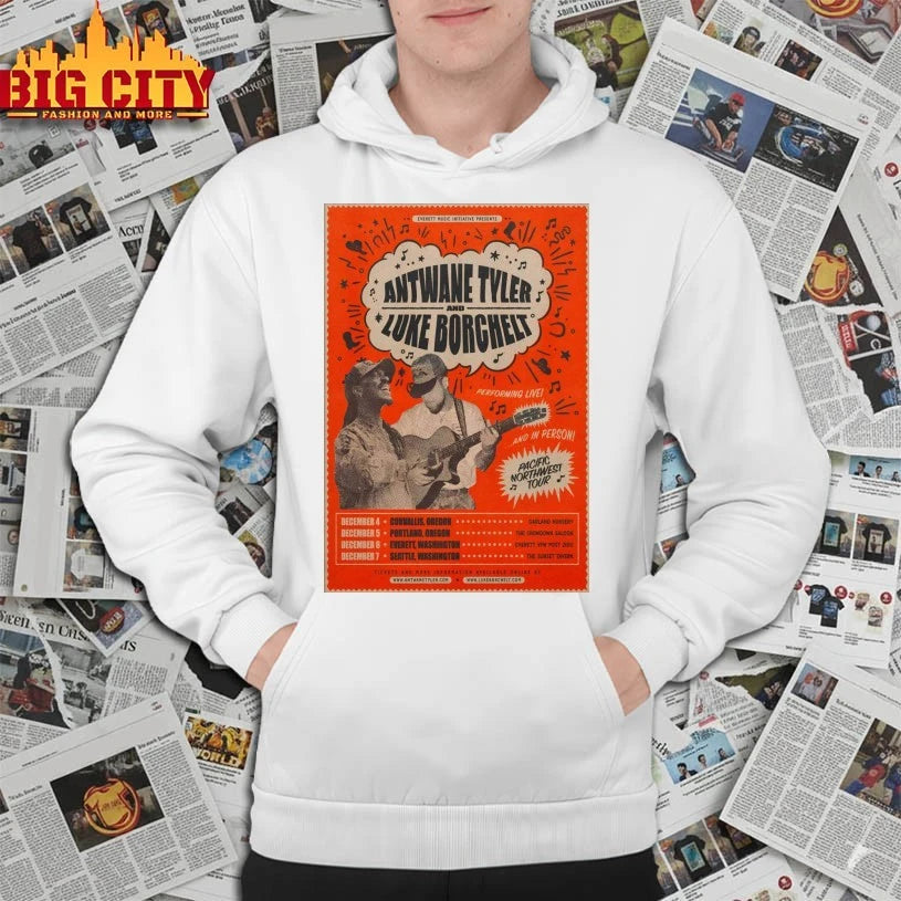 Antwane Tyler And Luke Borchelt Oregon And Washington Shows On Dec 4-7 2025 Poster shirt