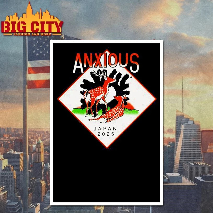 Anxious Japan 2025 shirt