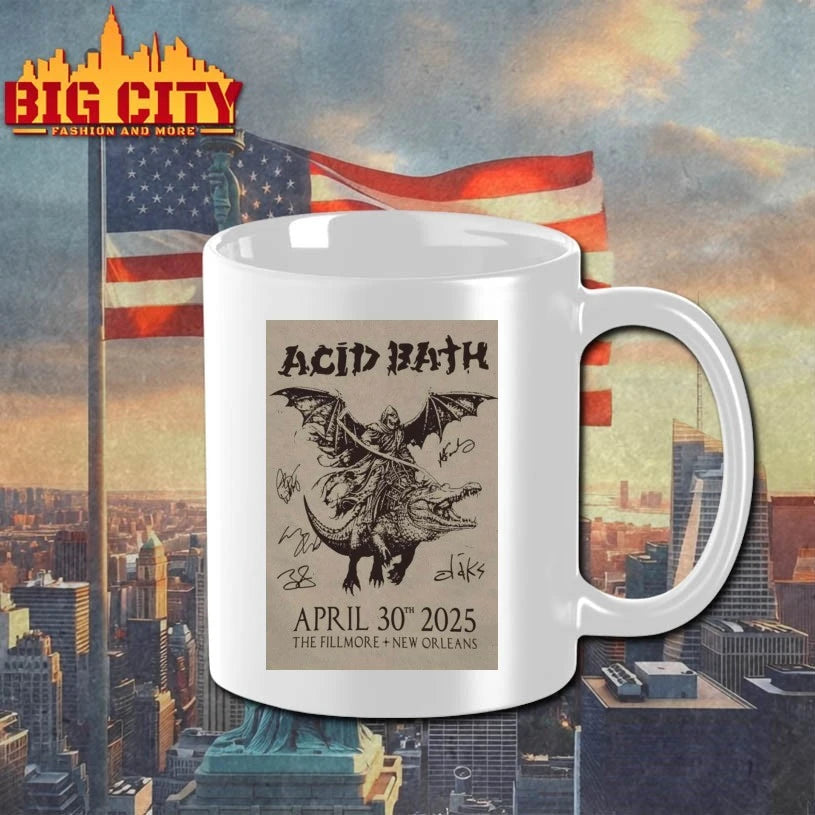 Apr 30 2025 Poster Fillmore + New Orleans Acid Bath Poster shirt