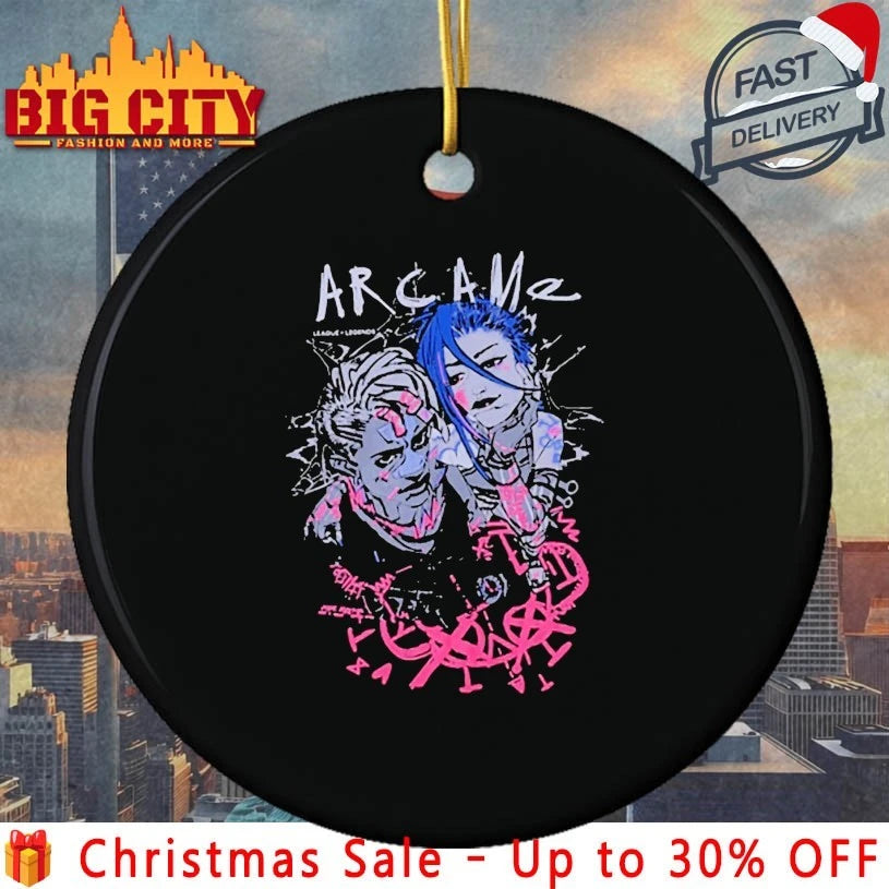 Arcane Jinx And Ekko Graphic Shirt