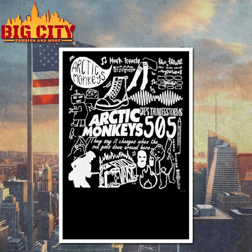Arctic Monkeys UK Tour Shirt