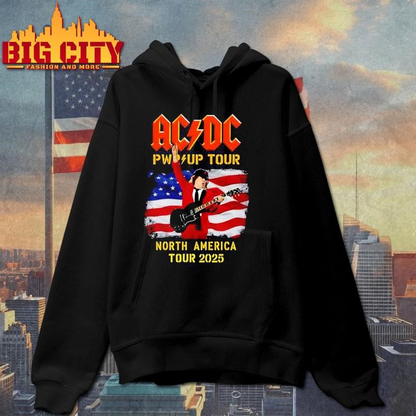 Are You Ready PWR UP ACDC Tour Shirt