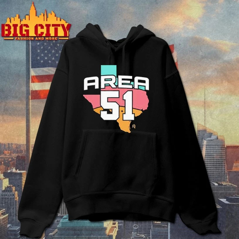 Area 51 Texas Map shirt