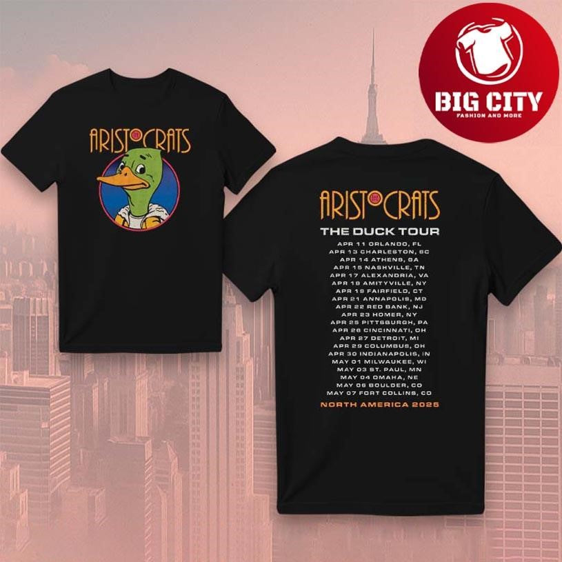 Arist Crats Duck Tour 2025 Two Sided Shirt