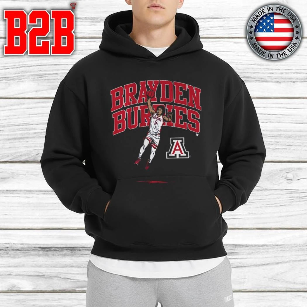 Arizona Basketball Air Brayden Burries Shirt