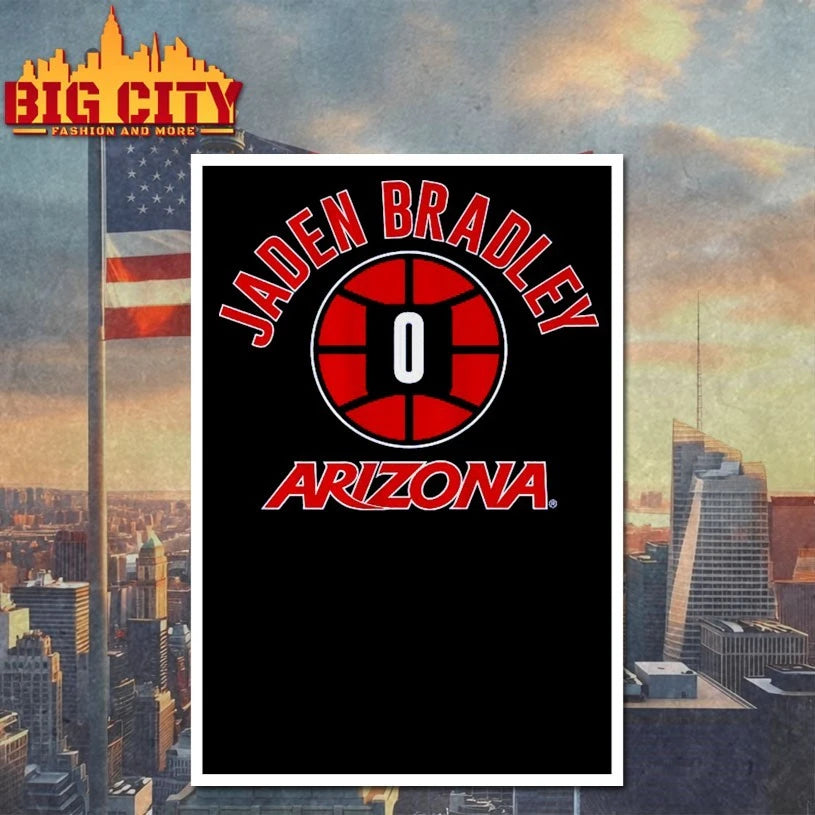 Arizona Basketball Jaden Bradley Number 0 shirt