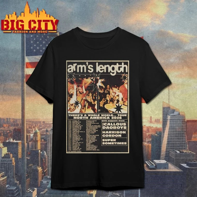 Arm’s Length Tour North America 2026 Poster shirt