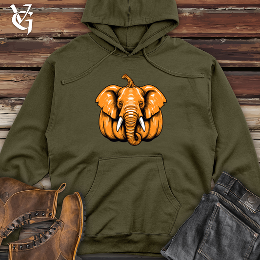 Pachyderm Pumpkin Midweight Hooded Sweatshirt