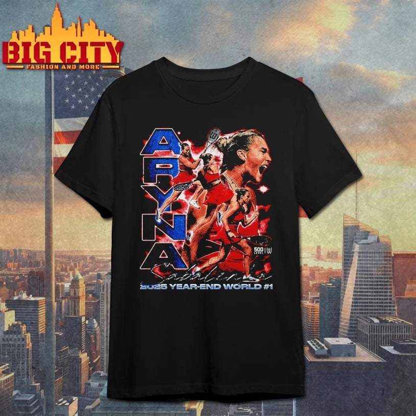 Aryna Sabalenka 2025 Year-End World Number 1 shirt