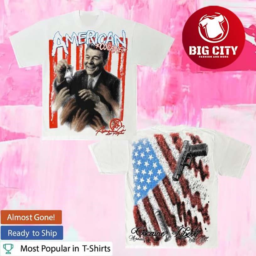 Asaali American Cocaine Two Sided Shirt