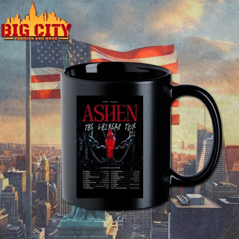 Ashen Band The Chimera 2026 Tour Poster shirt