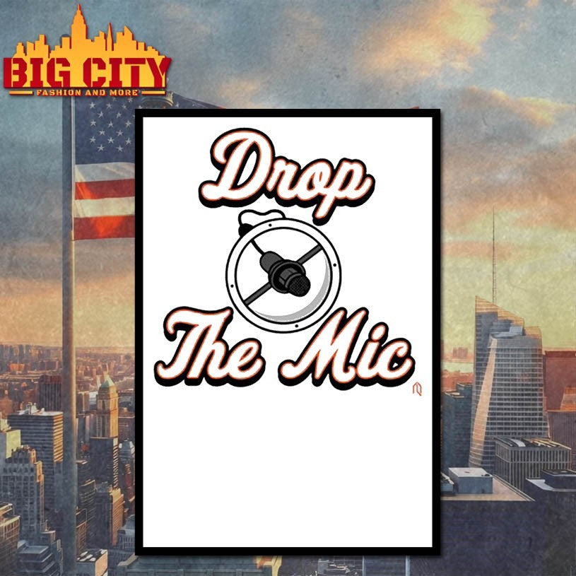 Athlete Logos Drop The Mic Shirts