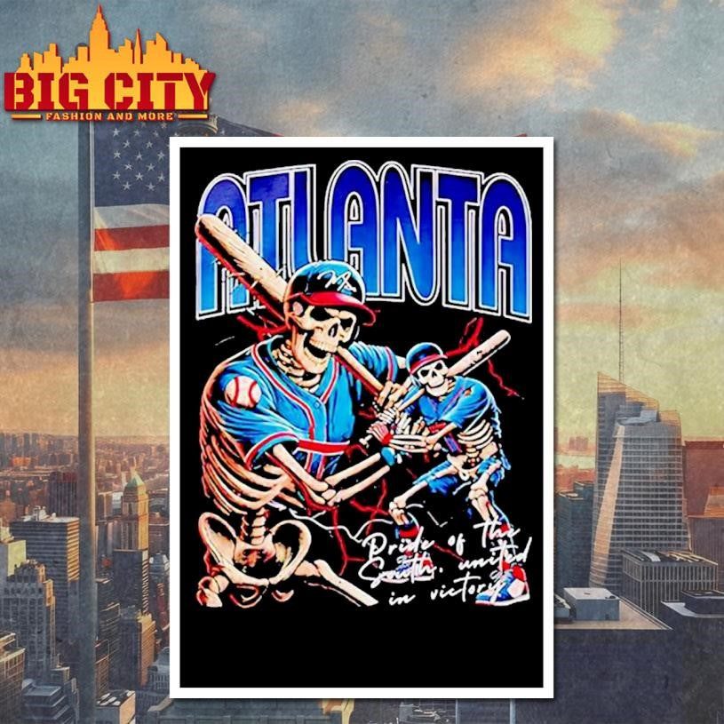 Atlanta Baseball skeleton player 2026 Shirt