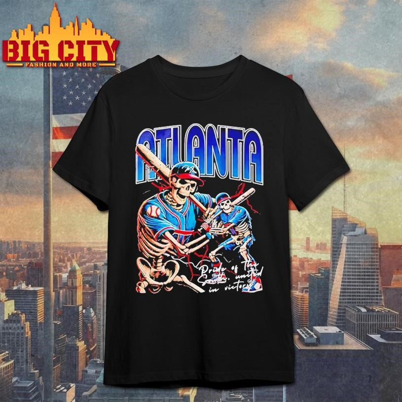 Atlanta Baseball skeleton player 2026 Shirt
