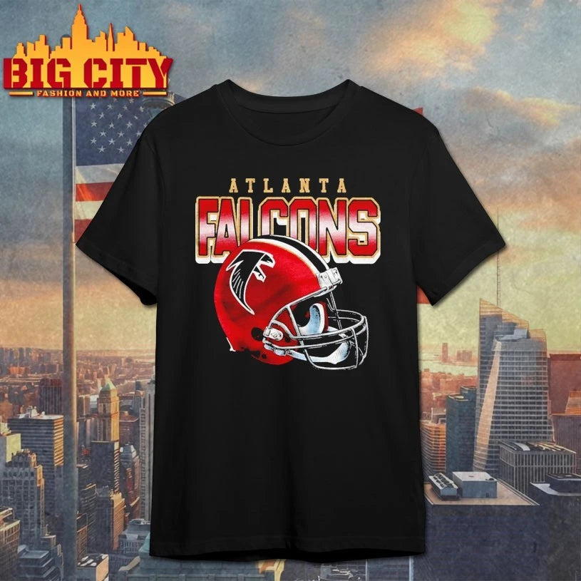 Atlanta Falcons Gradient Helmet Shirt