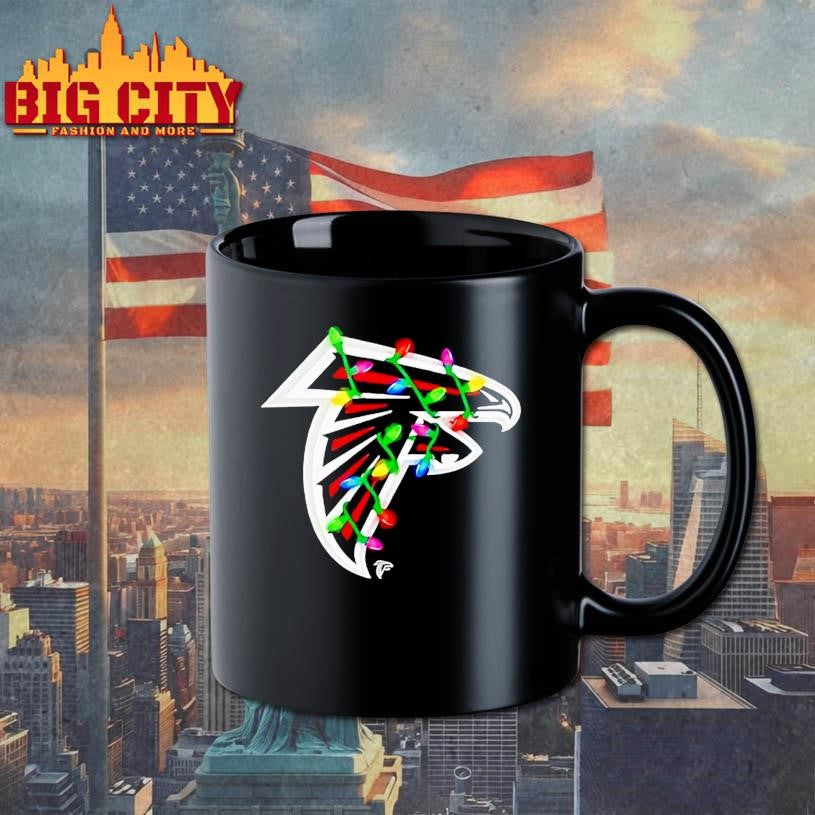 Atlanta Falcons Logo Holiday Lights Shirt