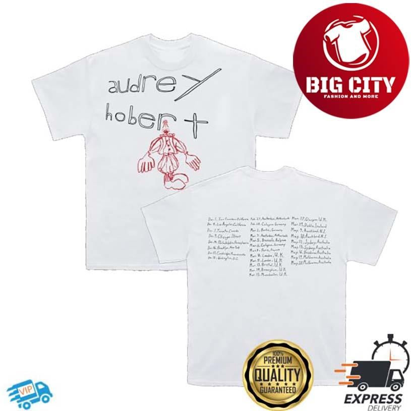Audrey Hobert Clown Tour Two Sided Shirt