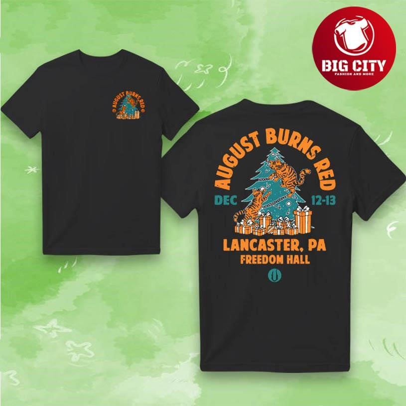 August Burns Red Lancaster, PA Dec 12-13 2025 Tour Two Sided Shirt