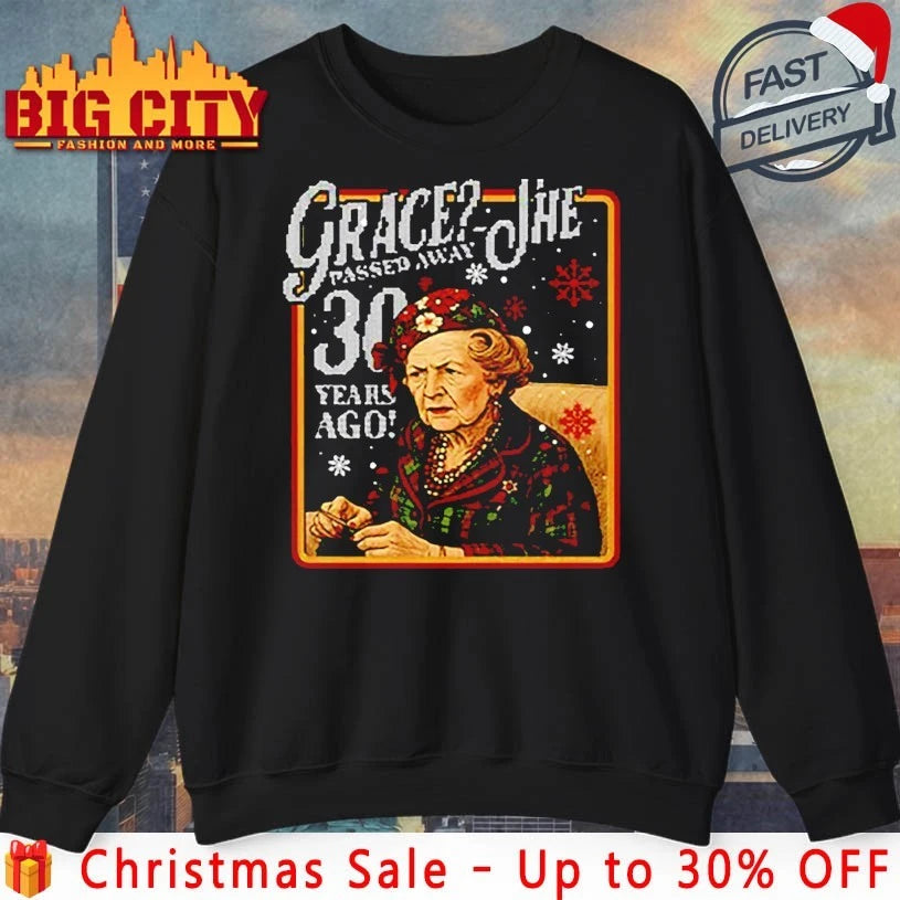 Aunt Bethany Grace She Passed Away 30 Years Ago ugly christmas shirt