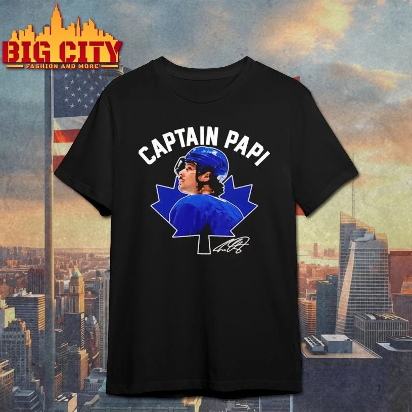 Auston Matthews Captain Papi signature shirt