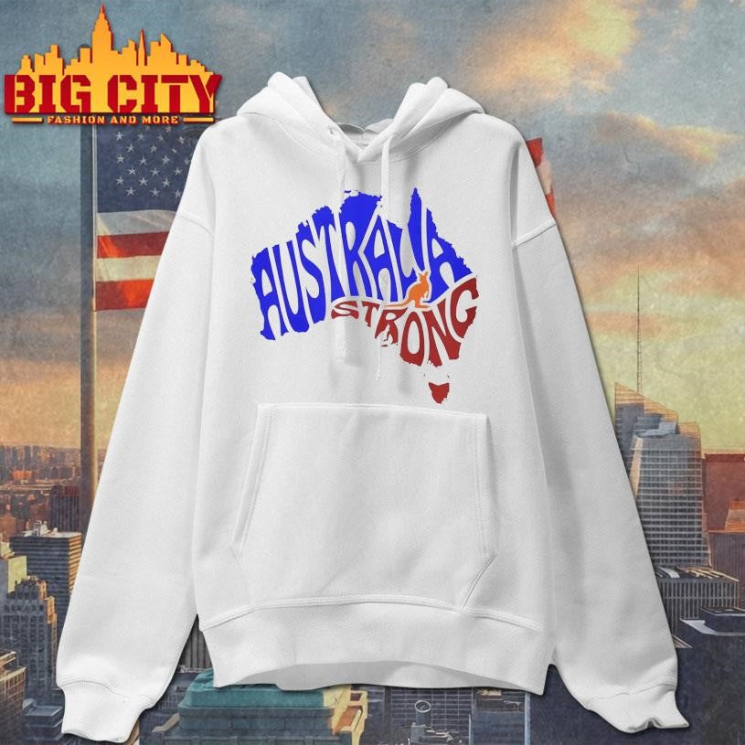 Australia Strong Map Shirt