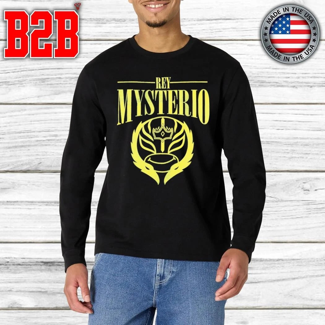 Authentic Event-Worn Rey Mysterio Lucha Smiley Shirt