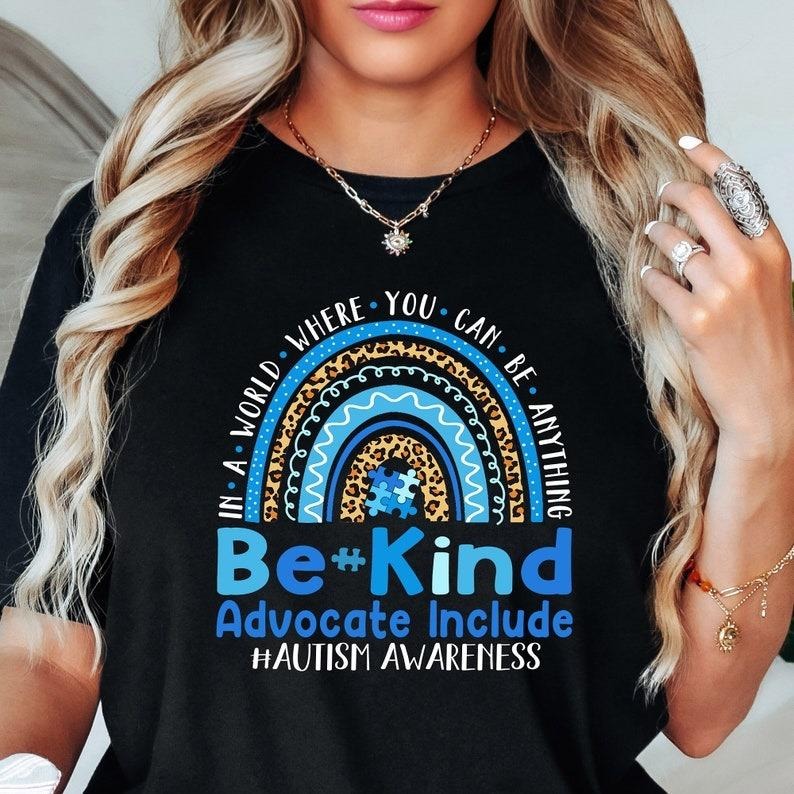 Autism Awareness Tshirt, In April We Wear Blue T-Shirt, Autism Month, Autism Group Shirts Tee